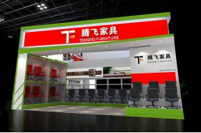 永丰家具展台模型图片