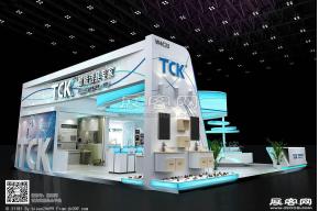 TCK卫浴展台模型图片