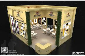 名饮酒展台3D模型图片