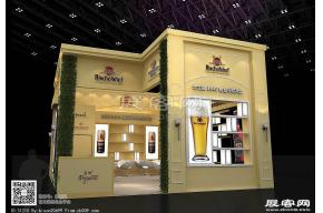名饮酒展台3D模型图片
