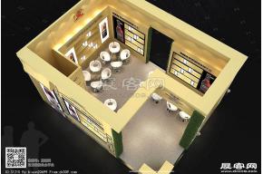 名饮酒展台3D模型图片