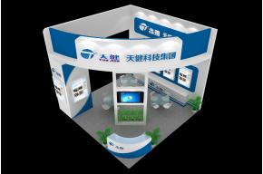 天健科技展览模型图片