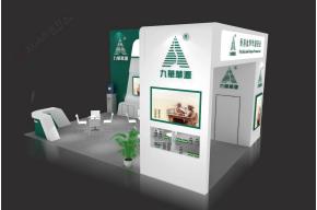 香港九华华源药业展览模型图片