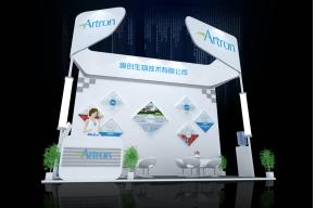奥创医疗器械展台模型图片
