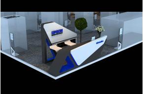 爱普生展台3D模型图片