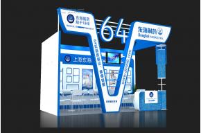 东海制药展台模型图片