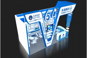 东海制药展台模型图片