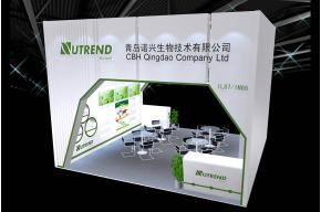诺兴生物展台模型图片