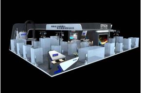 爱普生展台3D模型图片