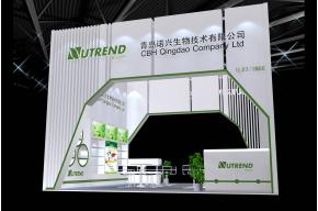诺兴生物展台模型图片