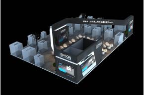 爱普生展台3D模型图片
