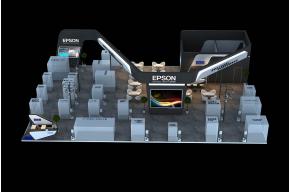 爱普生展台3D模型图片