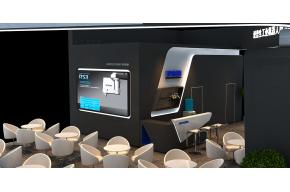 爱普生展台3D模型图片