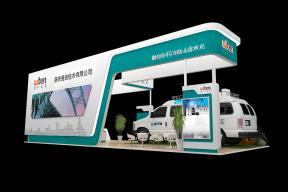 鼎桥通信展台模型图片