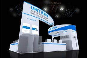 优利特医疗器械展台模型图片
