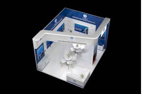 CASC展台3D模型图片