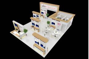 UNV展台3D模型图片
