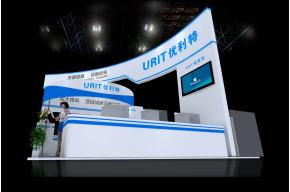 优利特医疗器械展台模型图片