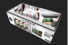 震泽服装展台模型图片