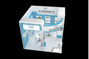 向隆机械展台模型图片