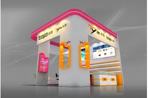 台铂台劲展台模型图片