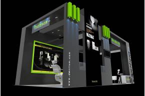 登腾展览模型效果图