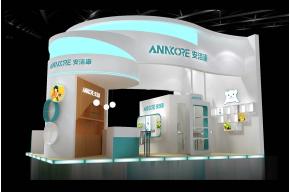 安洁美博会展览模型图片