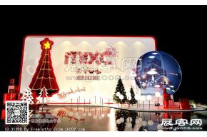重庆万象城美陈圣诞模型效果图