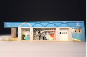 儿童服饰孕婴童展台展示展览3d模型图片