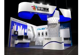 爱格信达展台设计模型图片