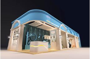 儿童服饰孕婴童展台展示展览3d模型图片