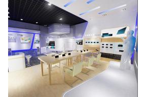 现代电子科技类展厅3d模型