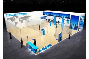湖北三环锻压设备展览展台3d模型图片
