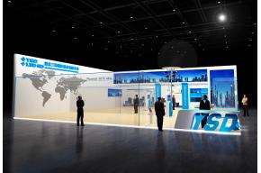 湖北三环锻压设备展览展台3d模型图片