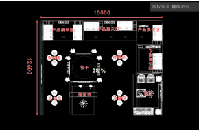 木槿花香展览模型图片