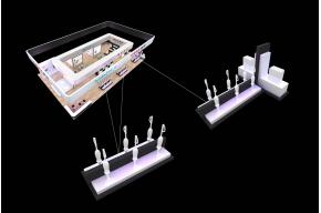 莱克展览模型效果图
