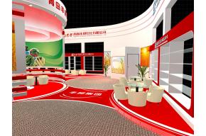 丰邦集团展台3D模型效果图