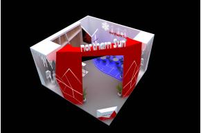 户外展台3D模型图片