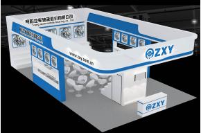 襄阳汽配展览模型图片