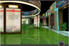 文博会西咸新区设计方案模型效果图
