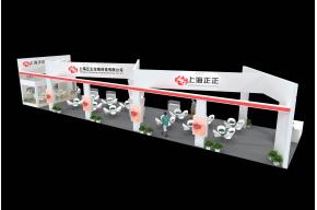 上海正正展览模型效果图