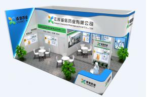 诚信药业展览模型图片