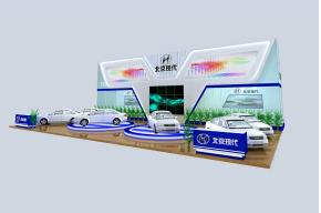 现代汽车展览模型图片