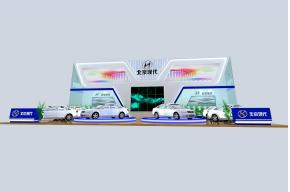 现代汽车展览模型图片
