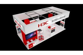 新华三集团展览模型图片