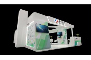 诚毅软件展台模型图片