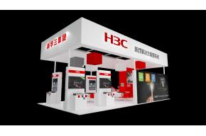 新华三集团展览模型图片
