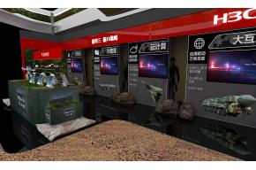 新华三展览模型图片