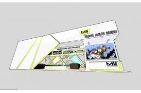 MI公馆展台方案模型图片