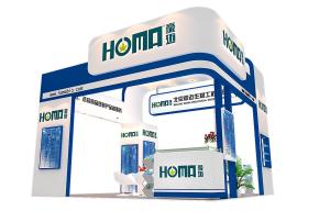 北京豪迈生物工程展台模型图片